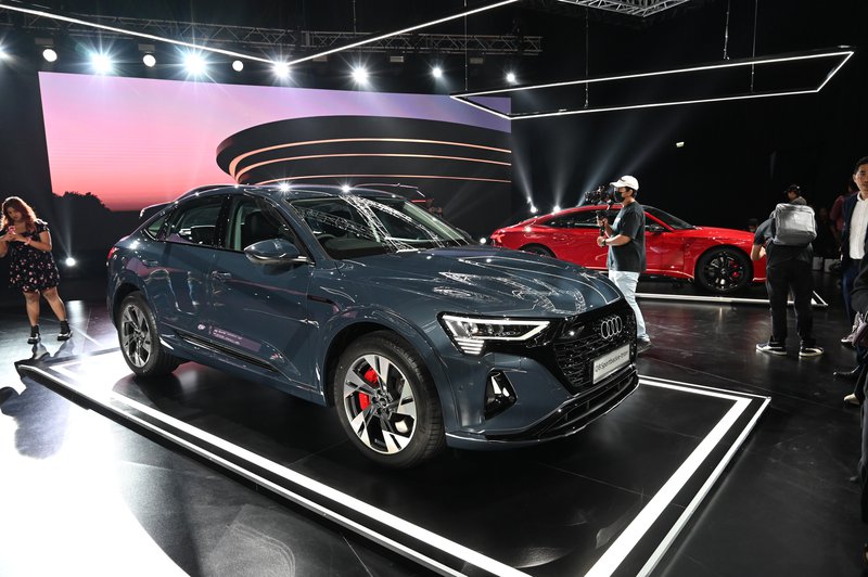 ▲Q8 Sportback e-tron