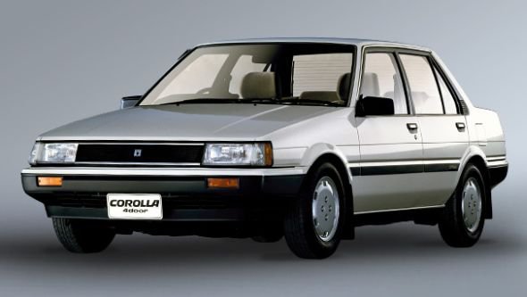 ▲1986年购买的丰田 Corolla XL，仅 RM21,000。