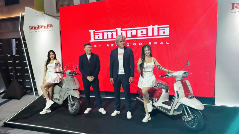 ▲Lambretta以复古美学突围,推出X300GT与G350 Series II,融合经典六角灯组与现代科技。