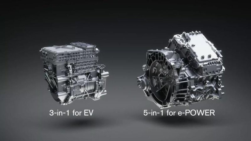 ▲Nissan将把电动车与e-Power动力总成模组化，大幅降低成本。