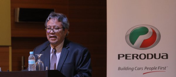 ▲第二国产车总裁兼总执行长拿督再纳阿比丁