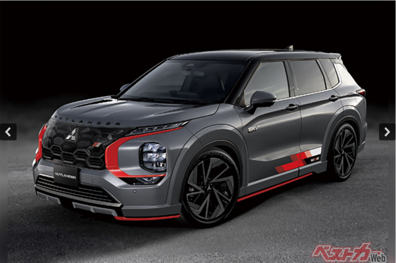 ▲Vision Ralliart Concept预计明年量产，日媒率先释出外观预想图。