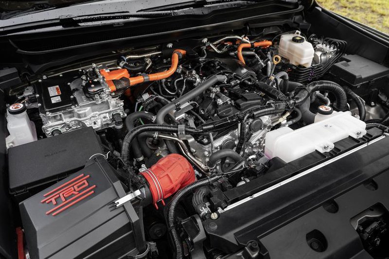 ▲新增2.4升i-Force Max油电混合动力系统，326匹、64.3公斤米输出是过往V6动力的两倍。