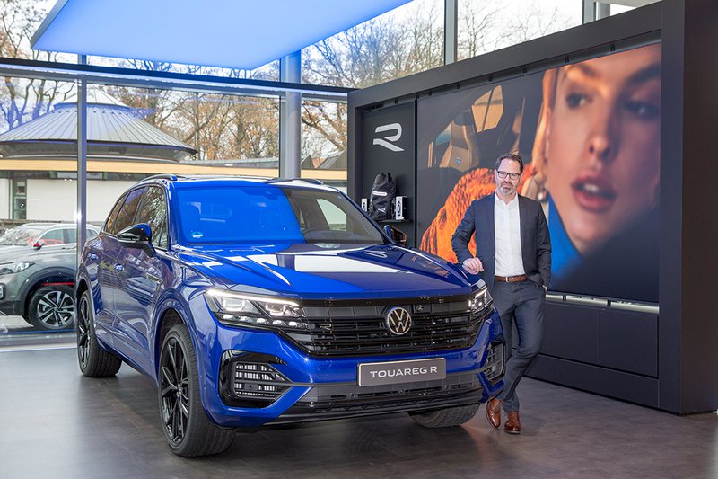 ▲Volkswagen R性能子品牌行销主管Peter Jost。