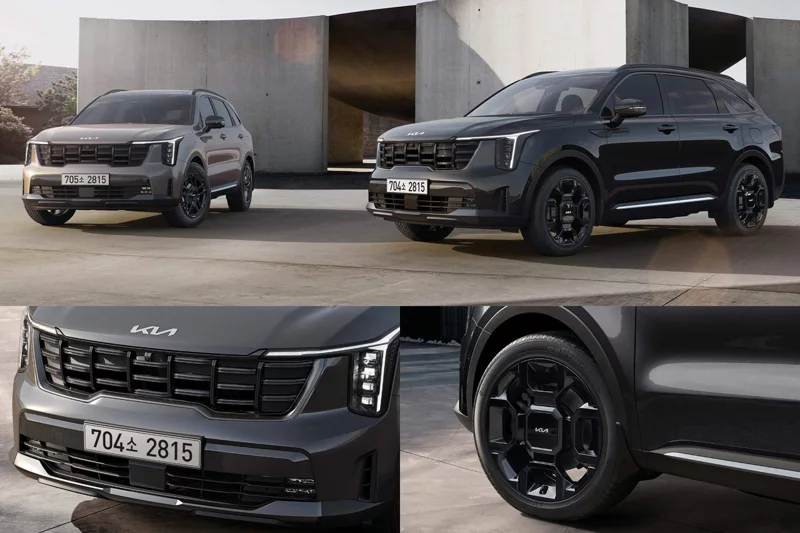 ▲借由小改款Kia Sorento的发行，原厂也新增了强化外观形象的Sorento Gravity车型。